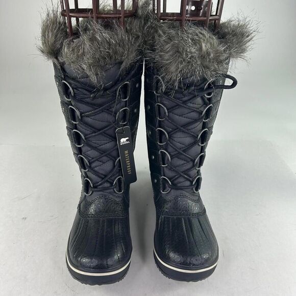 SOREL Women's Tofino ll Waterproof Boot US 5 Big Girls Black Winter Snow Boots - Picture 3 of 14